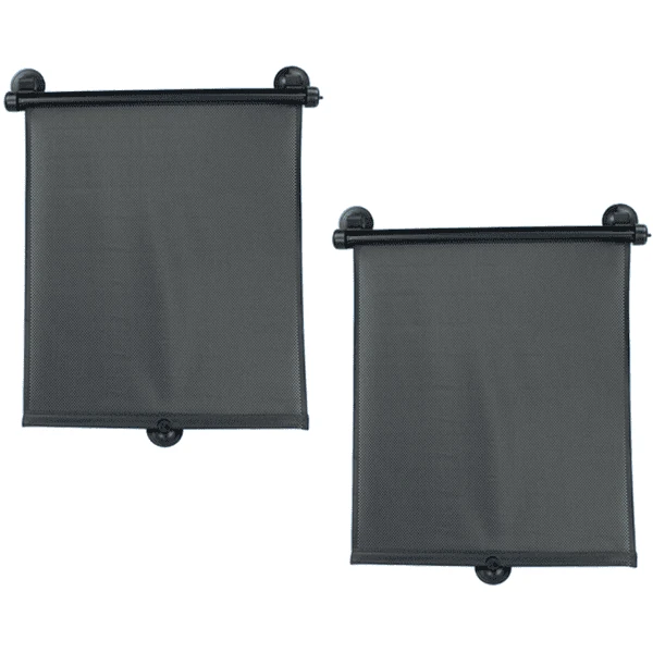 Altabebe Sonnenschutzrollo Doppelpack Schwarz 3 Altabebe Sonnenschutzrollo Doppelpack Schwarz
