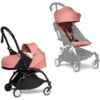 BABYZEN Kinderwagen YOYO2 0+ Black Mit Neugeborenenaufsatz Inkl. Textilset Ginger -Bugaboo Geschäft babyzen kinderwagen yoyo2 0 black mit neugeborenenaufsatz inkl textilset ginger a399170