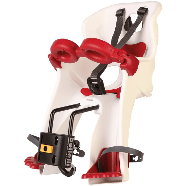 BELLELLI Fahrradsitz Freccia B-Fix Frame Mount White 3 BELLELLI Fahrradsitz Freccia B-Fix Frame Mount White