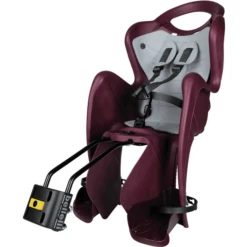 BELLELLI Fahrradsitz Mr Fox Luxe B-Fix Frame Mount Red Must