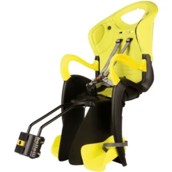 BELLELLI Fahrradsitz Tiger B-Fix Frame Mount Yellow HI VIZ
