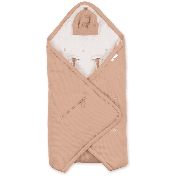 BEMINI Wickeldecke Pady Waffle + Jersey Bio Natural 3 BEMINI Wickeldecke Pady Waffle + Jersey Bio Natural
