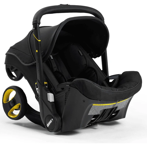 Doona Babyschale Midnight Edition Schwarz Mit Voll Integriertem Fahrgestell, 2 In 1 3 Doona Babyschale Midnight Edition Schwarz Mit Voll Integriertem Fahrgestell, 2 In 1