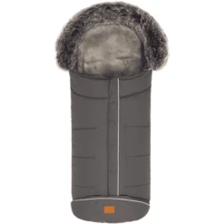 Fillikid Winterfußsack Mavensi Mit Lammfelleinlage Grau