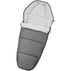 GESSLEIN Fußsack Sleepy, Grau Meliert
