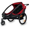 Hamax Kinderfahrradanhänger Outback Mit Rückenlehnenverstellung - Red/Black -Bugaboo Geschäft hamax kinderfahrradanhaenger outback mit rueckenlehnenverstellung red black a319094
