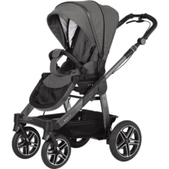 Hartan Kinderwagen ROCK IT GTR Mit Handbremse Casual Collection Stardust (902) Gestellfarbe Platin