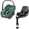 Maxi-Cosi MAXI COSI Set Babyschale Pebble 360 Essential Green Plus Basisstation FamilyFix 360 -Bugaboo Geschäft maxi cosi set babyschale pebble 360 essential green plus basisstation familyfix 360 a331311