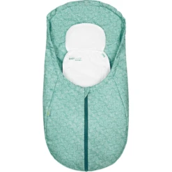 Odenwälder Fußsack Coolmax White Leaves Deep Forest