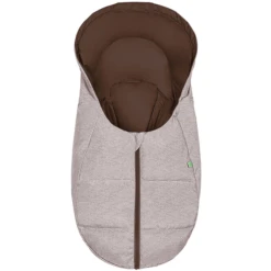 Odenwälder Fußsäckchen BabyNest Dauni Fashion Modern Blizzard Sweet Chocolate