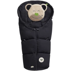 Odenwälder Fußsäckchen Mucki Classic Schwarz