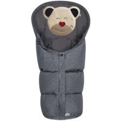 Odenwälder Fußsäckchen Mucki Fashion Modern Blizzard Graphite