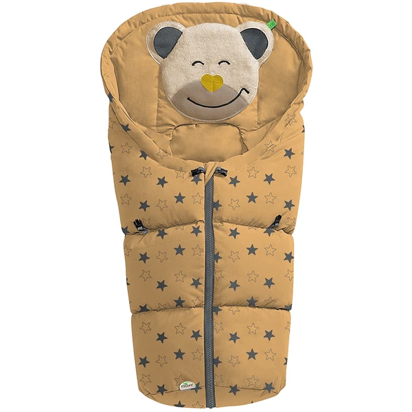 Odenwälder Fußsäckchen Mucki Fashion New Stars Dark Mustard 3 Odenwälder Fußsäckchen Mucki Fashion New Stars Dark Mustard