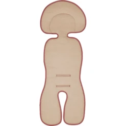 Odenwälder Wende-Autositzauflage Musselin Litschi