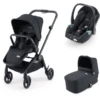 RECARO Kombikinderwagen Sadena Prime Mat Black - Rahmenfarbe Black