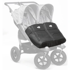 Tfk Fußdecke Duo Für Kinderwagen Schwarz